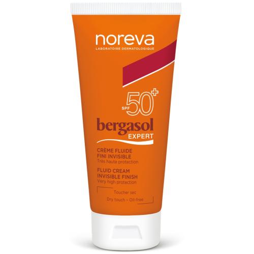 Норева Солнцезащитный легкий крем SPF50+, 30 мл (Noreva, Bergasol)