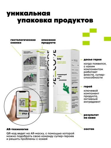 Де_Код Очищающий гель для умывания, 150 мл (De_Code, Clear Key), фото-10