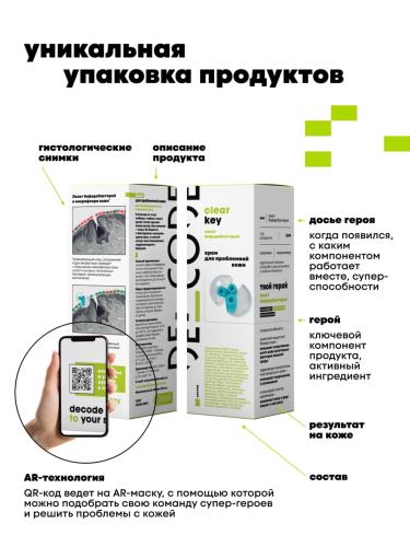 Де_Код Крем для проблемной кожи, 50 мл (De_Code, Clear Key), фото-9