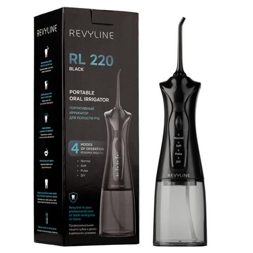 Ревилайн Портативный ирригатор RL 220 Black  (Revyline, Ирригаторы)