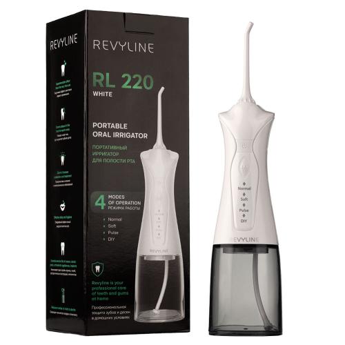 Ревилайн Портативный ирригатор RL 220 White  (Revyline, Ирригаторы)
