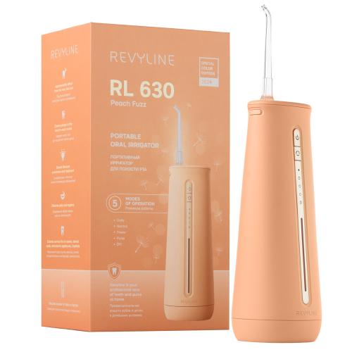 Ревилайн Портативный ирригатор RL 630 Peach Fuzz (Revyline, Ирригаторы)