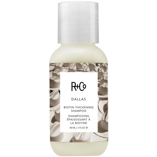 Шампунь для объема Dallas с биотином, 60 мл (R+Co, Volume + Thickening)