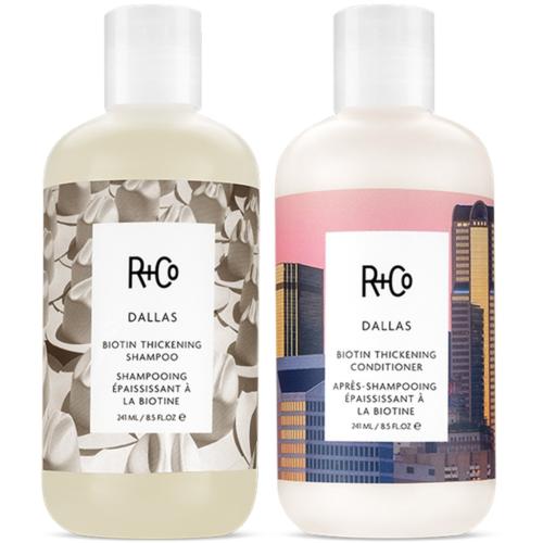Набор Dallas Set: шампунь 251 мл + кондиционер 251 мл (R+Co, Volume + Thickening)