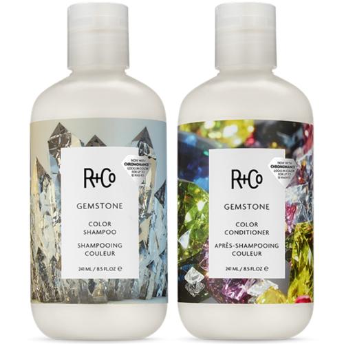 Набор Gemstone Set: шампунь 251 мл + кондиционер 251 мл (R+Co, Color Care)