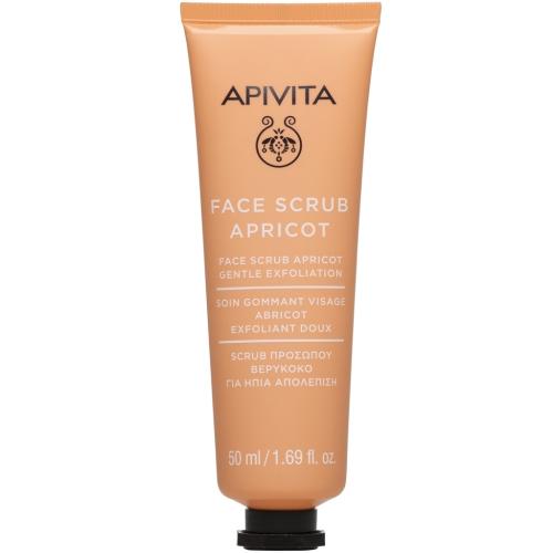 Апивита Деликатный скраб с абрикосом, 50 мл  (Apivita, Express Beauty)