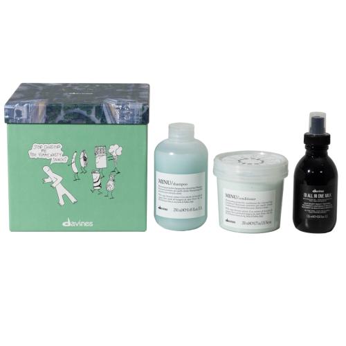 Давинес Набор для поддержания цвета волос (Davines, Essential Haircare, Minu)