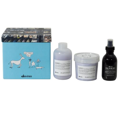 Давинес Набор для разглаживания непослушных волос  (Davines, Essential Haircare, Love Smoothing)