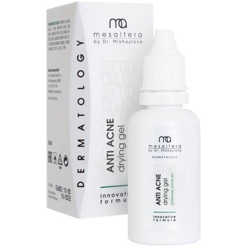 Мезальтера Гель для проблемной и жирной кожи Drying Gel, 30 мл (Mesaltera by DR. Mikhaylova, Anti Acne)
