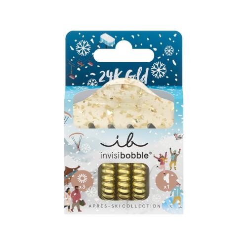 Инвизибабл Подарочный набор аксессуаров для волос 24K Gold (Invisibobble, Apres Ski), фото-4