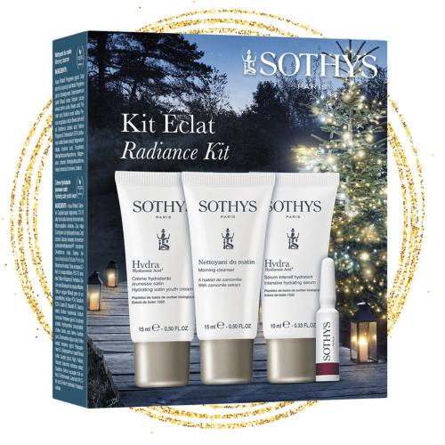 Сотис Париж Набор для лица “Сияние” (Sothys Paris, Hydra Hyaluronic Acid 4)