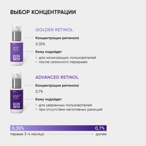 Айкон Скин Ночная сыворотка с 0,7% ретинола Advanced Retinol, 30 мл (Icon Skin, Smart), фото-11