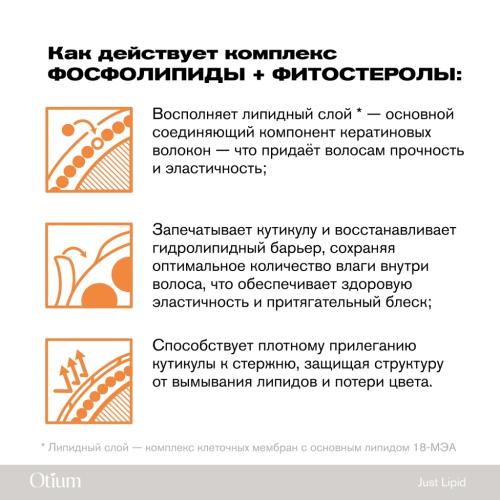 Эстель Набор Just Lipid (шампунь 250 мл + бальзам 200 мл) (Estel Professional, Otium, Just Lipid), фото-5