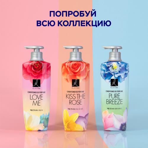 Эластин Парфюмированный кондиционер для всех типов волос Perfume Pure Breeze, 600 мл (Elastine, Perfume Care), фото-6