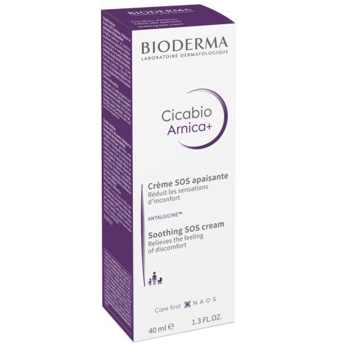 Биодерма Успокаивающий SOS крем Arnica+, 40 мл (Bioderma, Cicabio), фото-3
