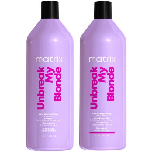 Матрикс Набор для осветленных волос (шампунь 1 л + кондиционер 1 л) (Matrix, Unbreak My Blonde)