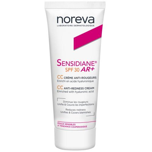 Норева Крем для чувствительной кожи SPF30 AR+ СС светлый тон, 40 мл (Noreva, Sensidiane)