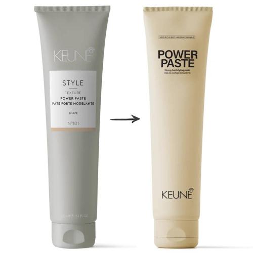 Кёне Текстурирующая паста сильной фиксации для укладки волос Power Paste, 150 мл (Keune, Style New), фото-2