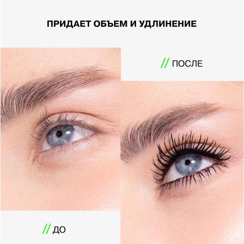 Инфлюенс Бьюти Тушь для ресниц Manipula термостойкая черная, объем и удлинение, 10 мл (Influence Beauty, Глаза), фото-2