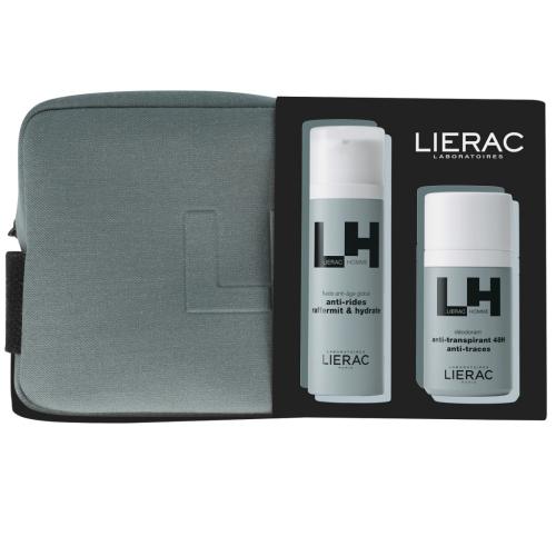 Лиерак Набор для мужчин (крем-флюид 50 мл + дезодорант 50 мл) (Lierac, Lierac Homme)