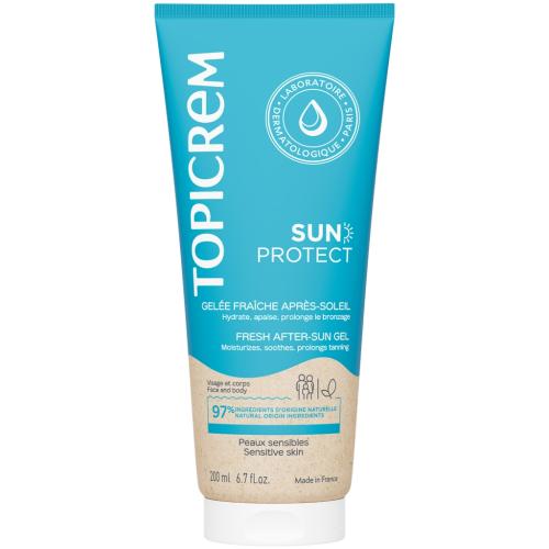 Топикрем Освежающее желе после загара, 200 мл (Topicrem, Sun Protect)