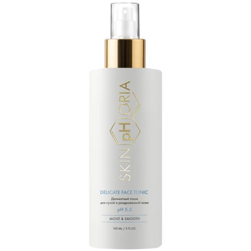 Скинфория Деликатный тоник для сухой и раздраженной кожи Delicate Face Tonic, 150 мл (SkinpHoria, Moist & Smooth)