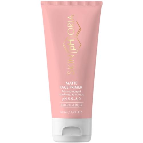 Скинфория Матирующий праймер для лица Matte Face Primer, 50 мл (SkinpHoria, Bright & Blur)