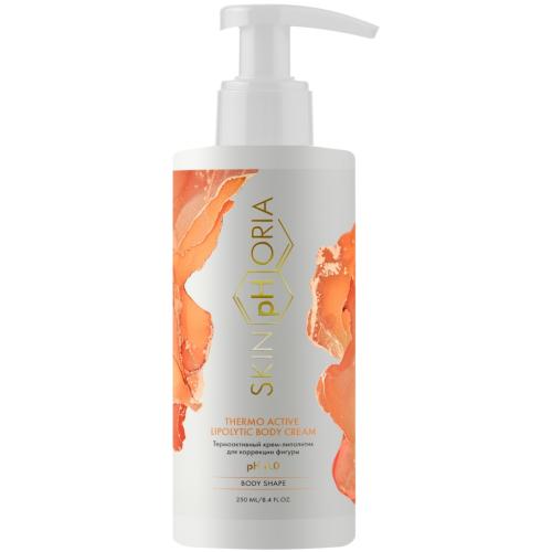 Скинфория Термоактивный крем-липолитик для коррекции фигуры Thermo Active Lipolytic Body Cream, 250 мл (SkinpHoria, Body Shape)