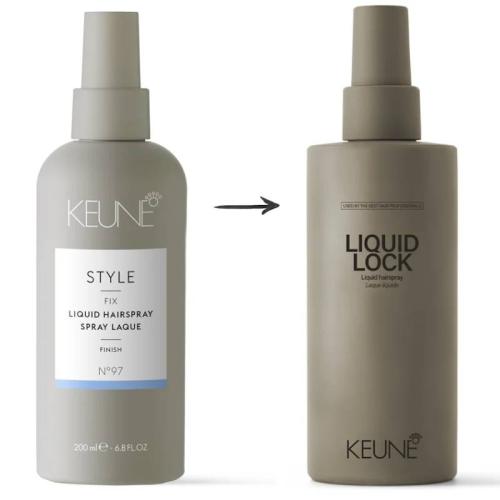 Кёне Неаэрозольный лак для волос Liquid Lock, 200 мл (Keune, Style New), фото-2