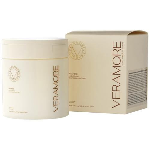 Вераморе Очищающие диски для лица Brightening Daily Cleansing Pad, 70 шт (Veramore, ), фото-2