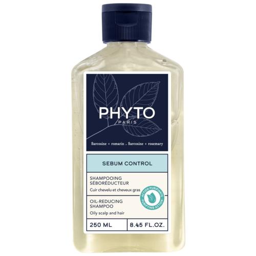 Фитосольба Бессиликоновый шампунь для волос, склонных к жирности Sebum Control, 250 мл (Phytosolba, Scalp Solution)