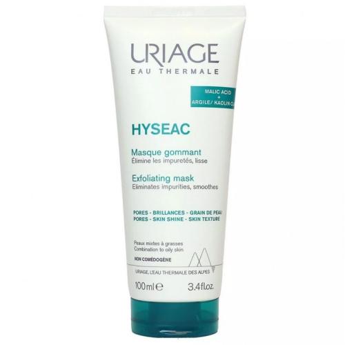 Урьяж Отшелушивающая маска для лица, 100 мл (Uriage, Hyseac)