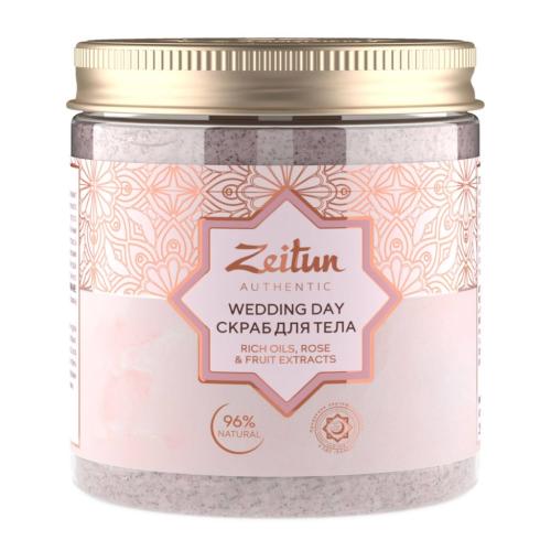 Зейтун Скраб для тела Wedding Day с маслом дамасской розы, 250 мл (Zeitun, Authentic)