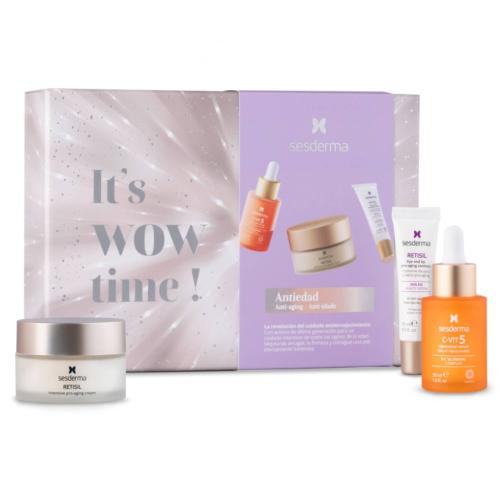 Сесдерма Набор для лица It’s Wow Time (крем 50 мл + сыворотка 30 мл + крем для век 15 мл) (Sesderma, Retisil)