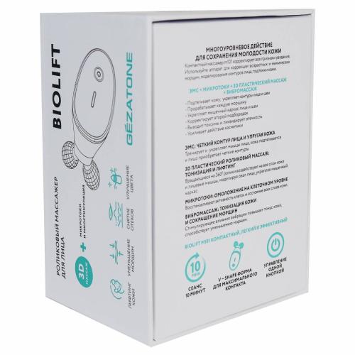 Жезатон Роликовый массажер миостимулятор для лица Biolift m101 (Gezatone, Массажеры для лица), фото-12