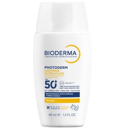 Биодерма Солнцезащитный флюид для всех типов кожи Xdefense SPF50+, 40 мл (Bioderma, Photoderm), фото-4