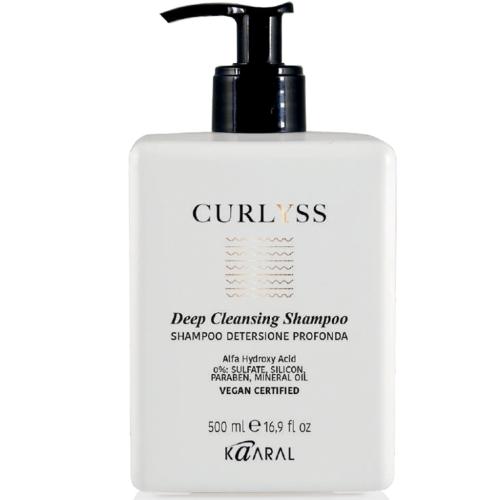 Каарал Шампунь для глубокого очищения волос Deep Cleansing Shampoo pH8, 500 мл (Kaaral, Curliss)