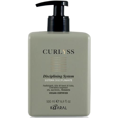 Каарал Дисциплинирующий крем с Anti-frizz эффектом Disciplining System, 500 мл (Kaaral, Curliss)