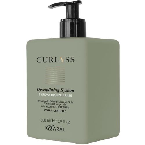 Каарал Дисциплинирующий крем с Anti-frizz эффектом Disciplining System, 500 мл (Kaaral, Curliss), фото-2