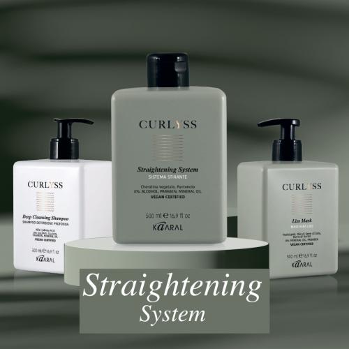 Каарал Система выпрямления волос Straightening System, 500 мл (Kaaral, Curliss), фото-3