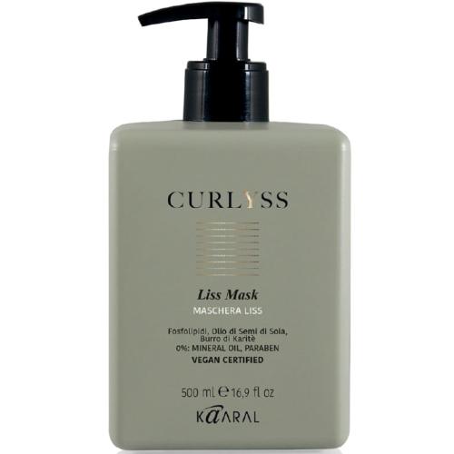Каарал Разглаживающая маска для волос Liss Mask, 500 мл (Kaaral, Curliss)