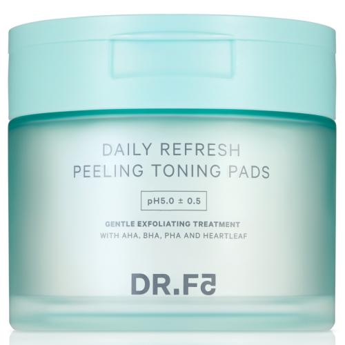 Др.Ф5 Mягкие тонизирующие пилинг пэды, 60 шт х 3 г (Dr.F5, Cleanser)