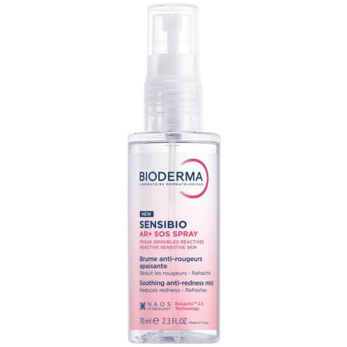 Биодерма Мгновенно успокаивающий спрей AR+ SOS против покраснений, 70 мл (Bioderma, Sensibio)