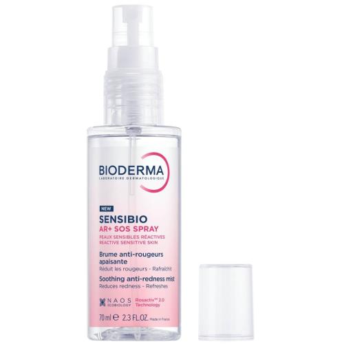 Биодерма Мгновенно успокаивающий спрей AR+ SOS против покраснений, 70 мл (Bioderma, Sensibio), фото-3