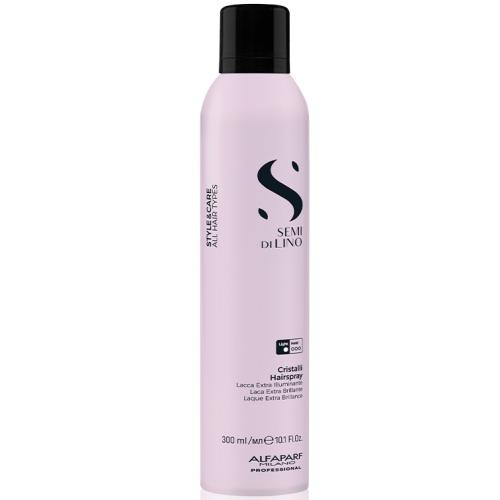 Алфапарф Милано Лак для волос легкой фиксации, придающий блеск Cristalli  Hairspray, 500 мл (Alfaparf Milano, Style & Care)