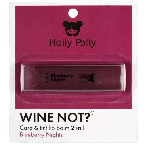 Холли Полли Оттеночный бальзам для губ Wine Not? Blueberry Nights сливово-винный, 4,9 г (Holly Polly, Care & Tint Lip)