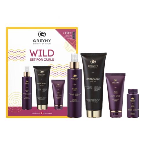 Грэми Набор для кудрявых волос Wild Set For Curls (Greymy, Shine)