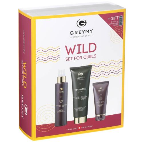 Грэми Набор для кудрявых волос Wild Set For Curls (Greymy, Shine), фото-2
