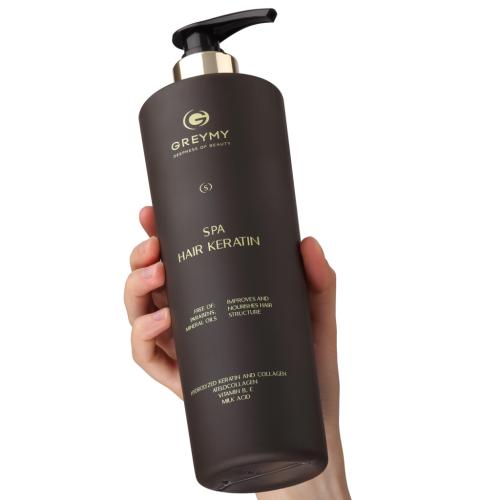 Грэми Спа кератин для глубокого восстановления волос Hair Spa Keratin, 800 мл (Greymy, Shine), фото-2