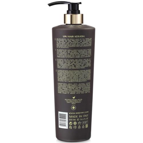 Грэми Спа кератин для глубокого восстановления волос Hair Spa Keratin, 800 мл (Greymy, Shine), фото-3